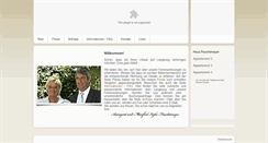 Desktop Screenshot of ferienwohnung-langeoog.net